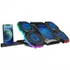Rampage X-RANGER 9-17 RGB reguliuojamas aušinimo stovas nešiojamam kompiuteriui