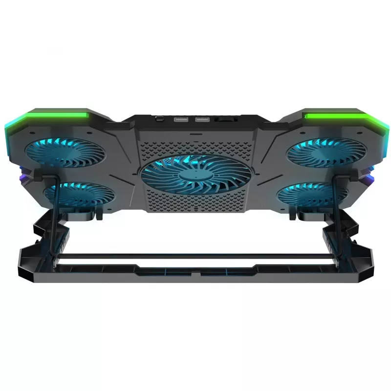 Rampage X-RANGER 9-17 RGB reguliuojamas aušinimo stovas nešiojamam kompiuteriui