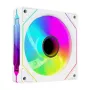 Rampage 120mm 1800RPM Infinite Loop ARGB White PWM Case Fan