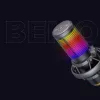 Rampage Bemol RGB USB-C žaidimų mikrofonas, juodas