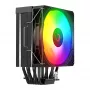 Rampage Octagon C70 CPU Cooler LGA1700/AM5 LCD Fan Infinity 120mm ARGB Black