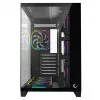 RAMPAGE SEALITE-BLACK Mid-Tower PC Case with Tempered Glass, 7x ARGB PWM Fans, Black