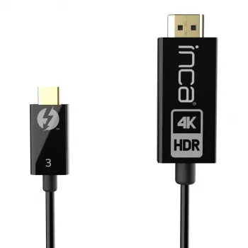 INCA ITCH-30 HDMI 2.0 adapterio laidas 4K60Hz HDR HDCP 2.2 1,8m