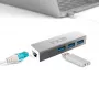 INCA IUSB-03TX USB 3.0 Gigabit Ethernet adapteris su USB-C adapteriu, 1000Mbps, juodas