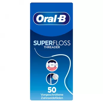 Oral-B Superfloss Dantų Siūlas 50 Išankstinių Siūlų