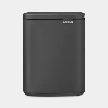 Brabantia Bo šiukšlių dėžė 7 litrų Mineral Infinite Grey