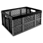 Helit Klappbox Basic H6180495 32L sulankstoma dėžė daiktams juoda/pilka