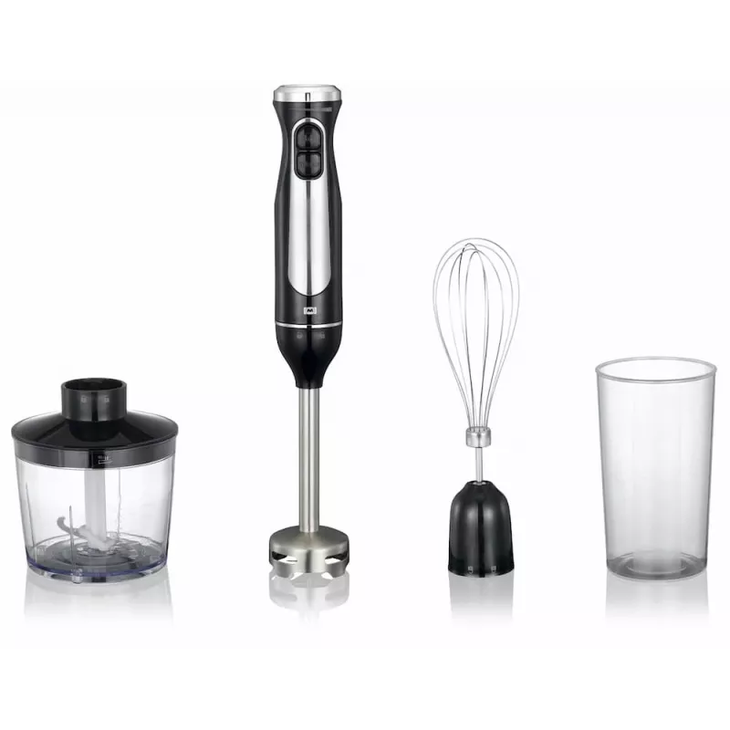 Melissa & Doug Blender Set su Smulkintuvu, Plaktuvu, Puodeliu, Juoda ir Nerūdijantis Plienas (16210069)