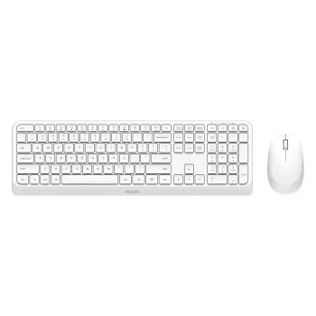 PHILIPS SPT6307W belaidis klaviatūros ir pelės rinkinys baltas