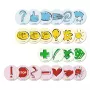 LEGAMASTER Moderation Cards Symbols 9.5 cm Round Assorted Pack of 250