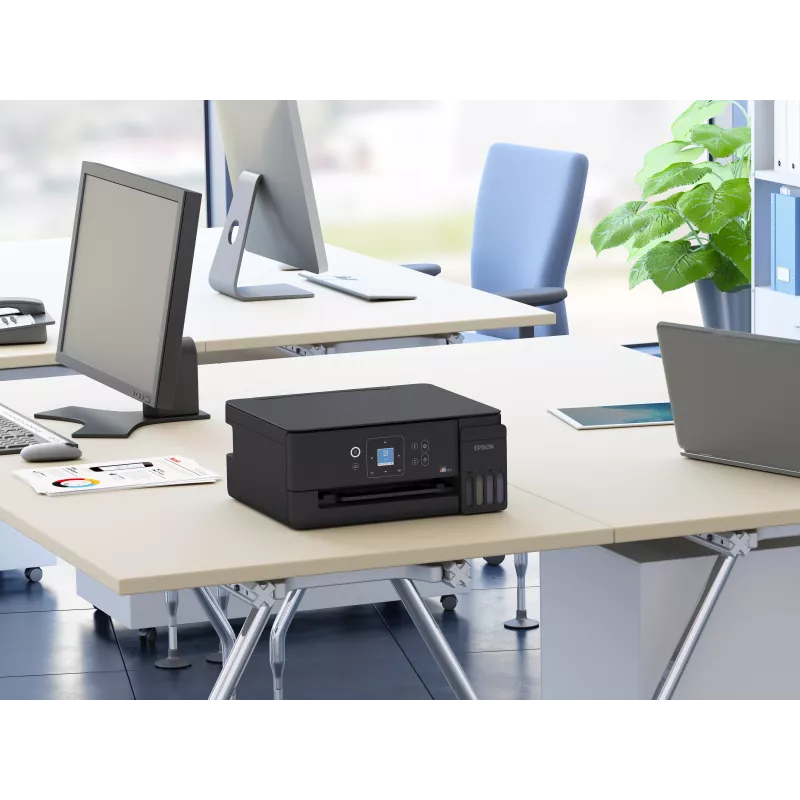 Epson EcoTank L3361 Daugiafunkcis rašalinis spausdintuvas – spalvotas – A4 – 33 ppm (juodraštinis) – Wi-Fi – USB – juodas