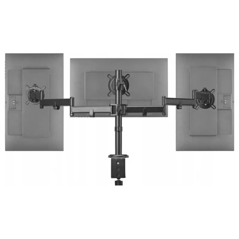 One For All DM2310 Vieno Monitorio Stalo Laikiklis 13-27 col. Ekranams, 8 kg, VESA 75x75/100x100, Juodas