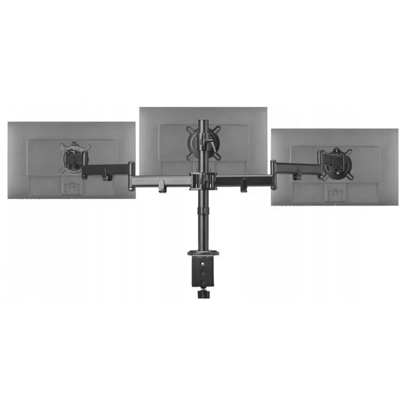 One For All DM2310 Vieno Monitorio Stalo Laikiklis 13-27 col. Ekranams, 8 kg, VESA 75x75/100x100, Juodas