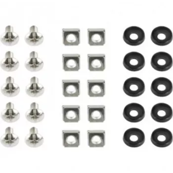 GEMBIRD 19A-FSET-01 Rack tvirtinimo rinkinys – 19 colių (10 vnt.)