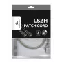 GEMBIRD PP6A-LSZHCU-1M Cat6A SFTP LSZH RJ45 Patch Cable 1m Grey