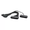 GEMBIRD CC-PSU24-01 24 kontaktų ATX maitinimo ilginimo laidas, kištukas į lizdą, 30 cm, juodas