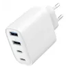 Gembird TA-UC-2A2C-PD40-01-W GaN USB PD 4 prievadų įkroviklis, 40 W, baltas