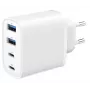 Gembird TA-UC-2A2C-PD40-01-W GaN USB PD 4 prievadų įkroviklis, 40 W, baltas