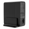 Gembird TA-UC-2A3C-PD140-01-BK GaN 5 prievadų USB-C ir USB-A greitasis įkroviklis, 140 W, juodas