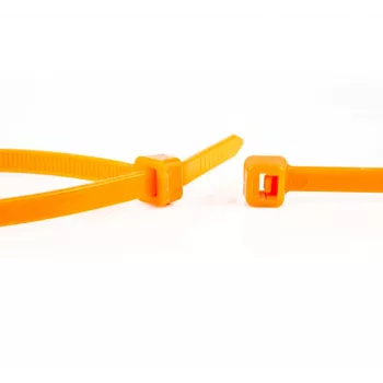 WKK Orange Nylon Cable Tie 370x4.8mm 100 Pieces (110226371)