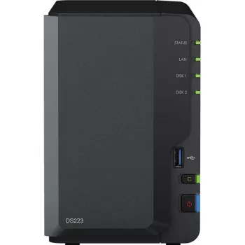 Synology DS223 RED 8TB (2x 4TB) 2-jų diskų stalinis NAS serveris