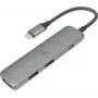 Xtorm XWH03 USB-C Hub – USB 3.2 Gen 1, 4K HDMI, 60W PD, aliuminis, juodas