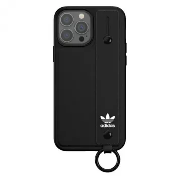 Adidas Originals Hand Strap Case, skirta iPhone 13 Pro Max (6,7 inch), juoda