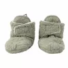 Lodger Polar Fleece Baby Slipper Booties su neslystančiu padu, šalavijų žalia (Elm), 6-12 mėn.