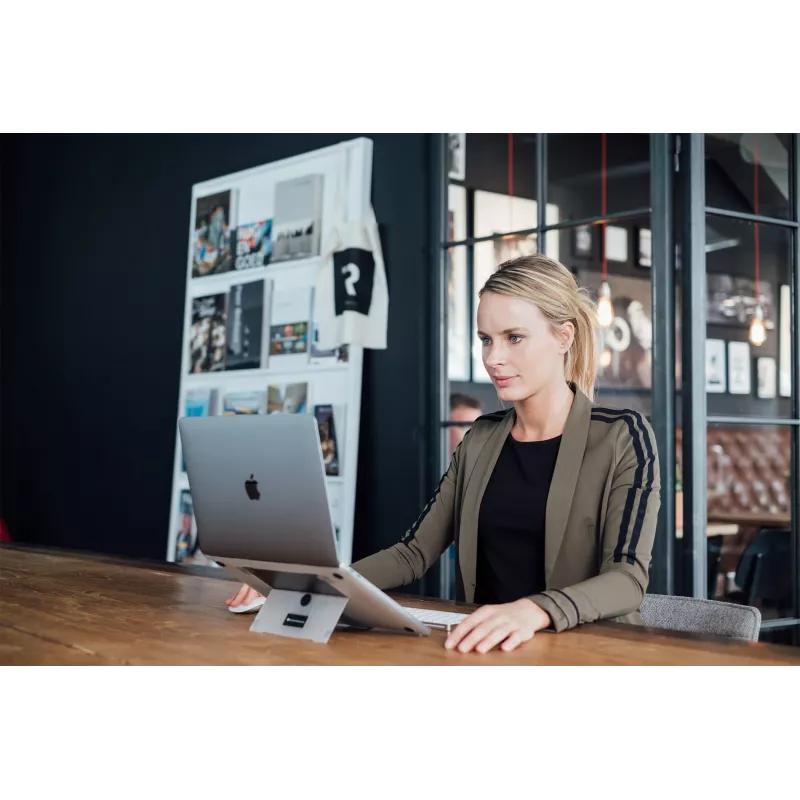 Bakker Elkhuizen ProStand Laptop Stand - Sidabrinis