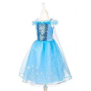 Souza! Snow Queen Dress with Cape 3-4 Years