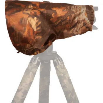 Buteo Photo Gear Rain Cover 1 - Juoda, vandeniui atsparus nailonas, skirta DSLR / veidrodiniams fotoaparatams su objektyvu iki 300 mm