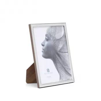 Zilverstad Premium Ancona 10x15 cm sidabrinis metalinis portretinis nuotraukų rėmelis