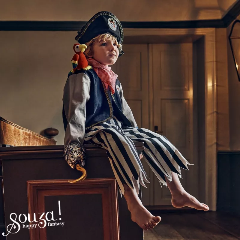 Souza! Vaikiškas piratų kostiumas Duncan, 5–7 metų
