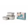 Mepal Cirqula Multi Bowl rinkinys 3 vnt., Nordic White