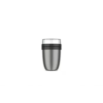 Mepal Thermo-Lunchpot Ellipse Stainless Steel Nordic Black 500+200ml