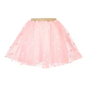 Souza! Emi Floral Tulle Tutu Sijonėlis mergaitėms, rožinis, 3-5 metų