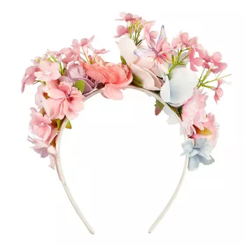 Souza! Hairband with Flowers and Butterfly Meadow Gabi