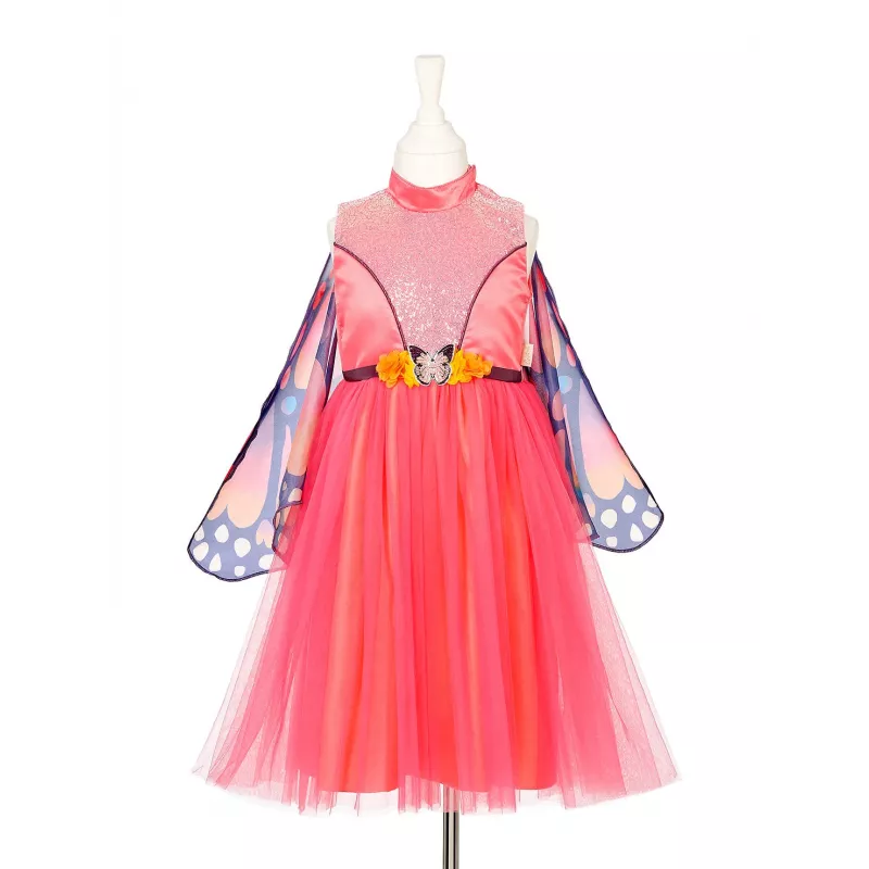 Souza! Butterfly Papillon Costume Dress and Wings Set 3-4 Years