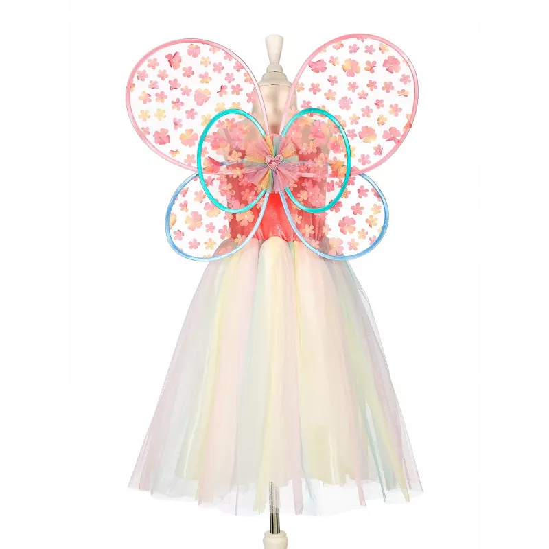 SOUZA! Fairy Butterfly Costume Set Flora Dress and Wings 8-10 Years