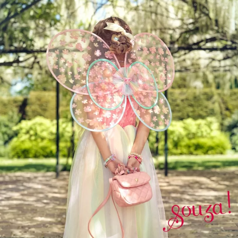 SOUZA! Fairy Butterfly Costume Set Flora Dress and Wings 8-10 Years