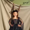 SOUZA! Agatha raganos kostiumo suknelė su LED lemputėmis mergaitėms 5-7 metams