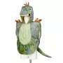 Souza! T-Rex dinozauro apsiaustas – kostiumas 2 metų vaikui, žalias
