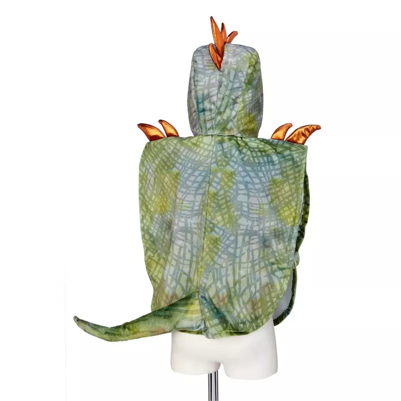 Souza! T-Rex dinozauro apsiaustas – kostiumas 2 metų vaikui, žalias