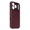 Decoded Leather Backcover, skirta iPhone 17 Pro Max, su MagSafe – Dark Ruby