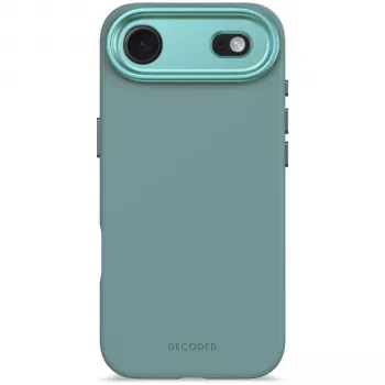Decoded AntiMicrobial Silicone Backcover, skirta iPhone 15 Pro Max, Retro Blue