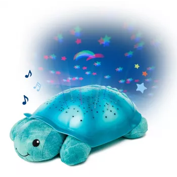 Cloud b Twinkling Twilight Turtle Blue – Naktinė lemputė vėžliukas