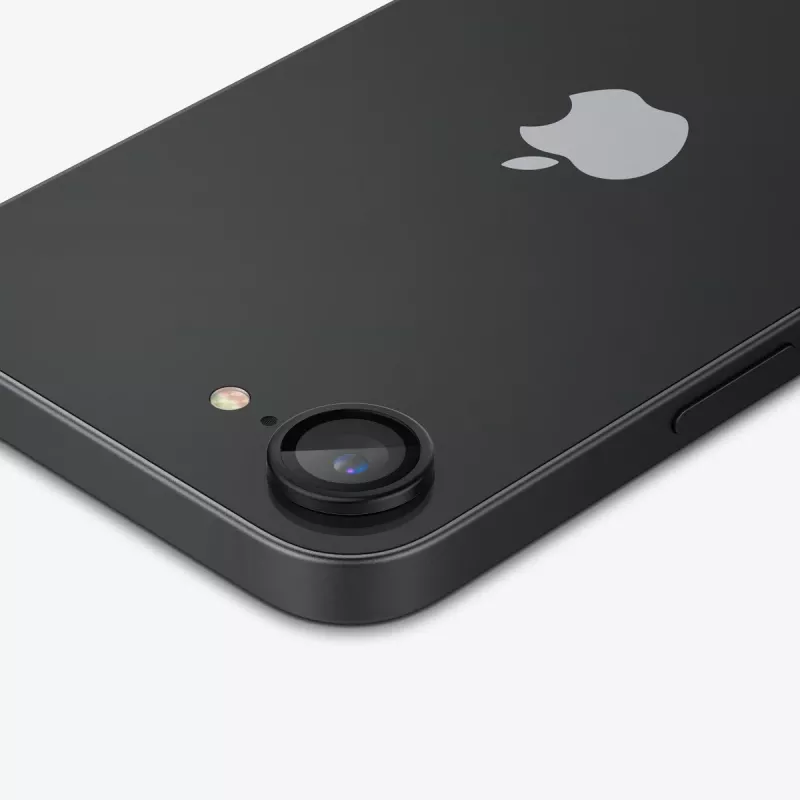 Spigen Optik Pro Glas.tR EZ Fit Camera Protector 2-Pack for iPhone 16E/17E Black