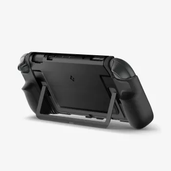 Spigen Dual Grip Dėklas, skirtas Nintendo Switch 2 – juodas