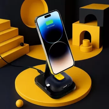 Spigen Nano Pop dėklas Apple AirPods Pro 3, Blueberry Navy spalvos (ACS09829)