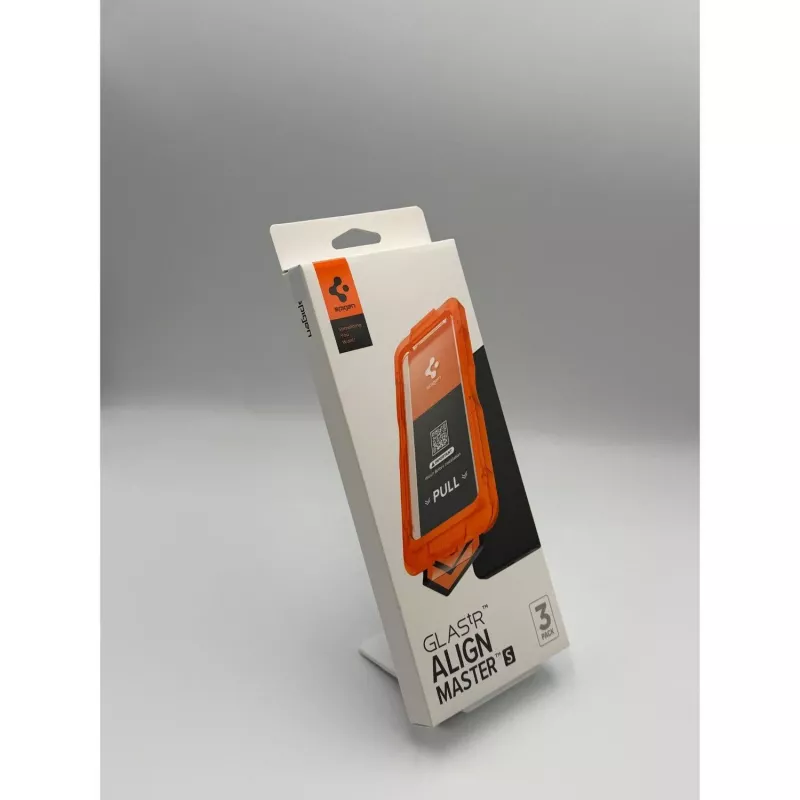 Spigen ALM GLAS.TR SLIM Grūdinto stiklo ekrano apsauga, skirta Apple iPhone 17 Pro Max (3 vnt., skaidri)